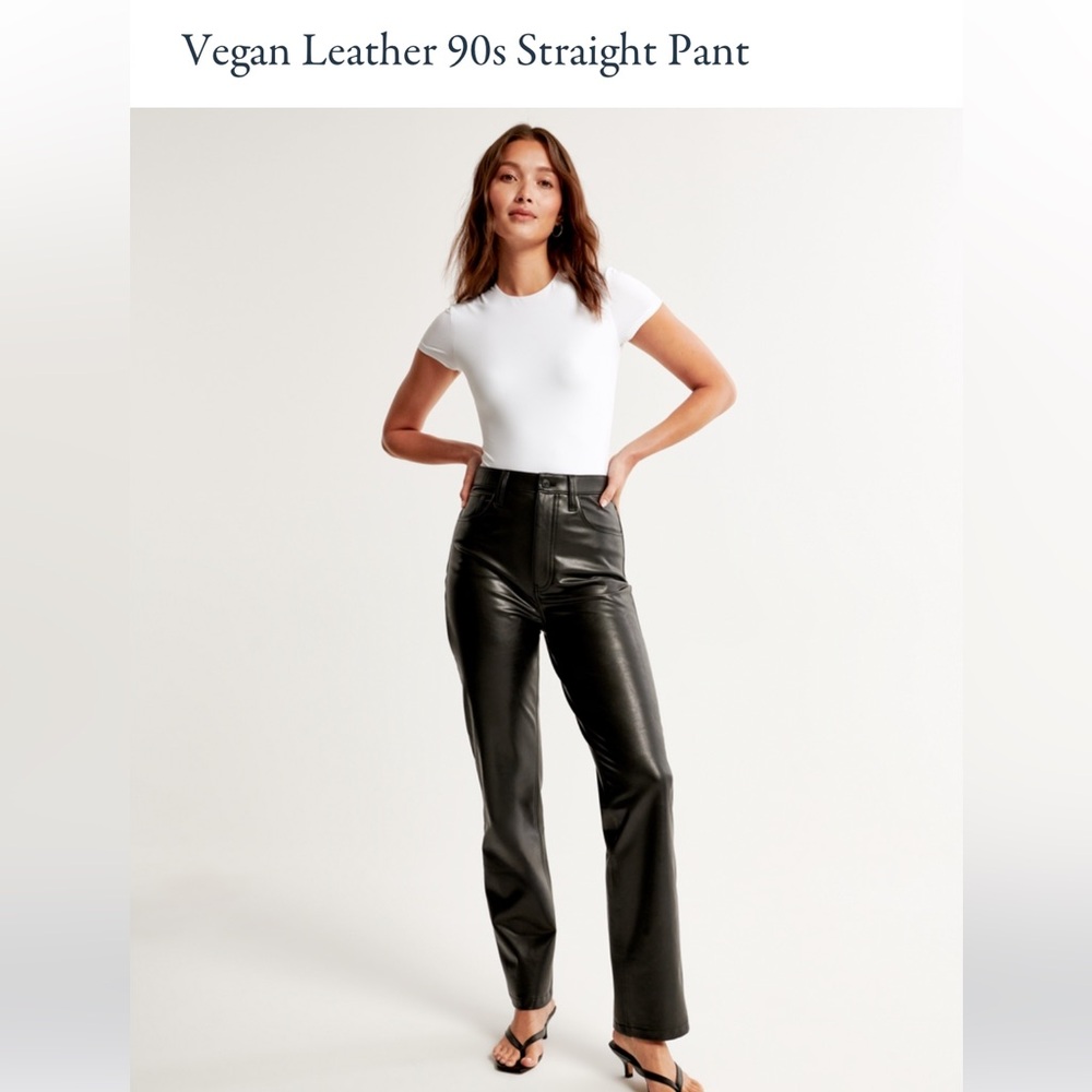 Abercrombie Leather Pants